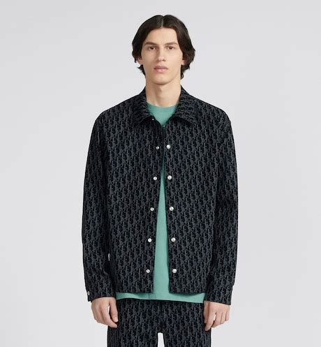 men's dior oblique shirt|Dior men's overshirt.